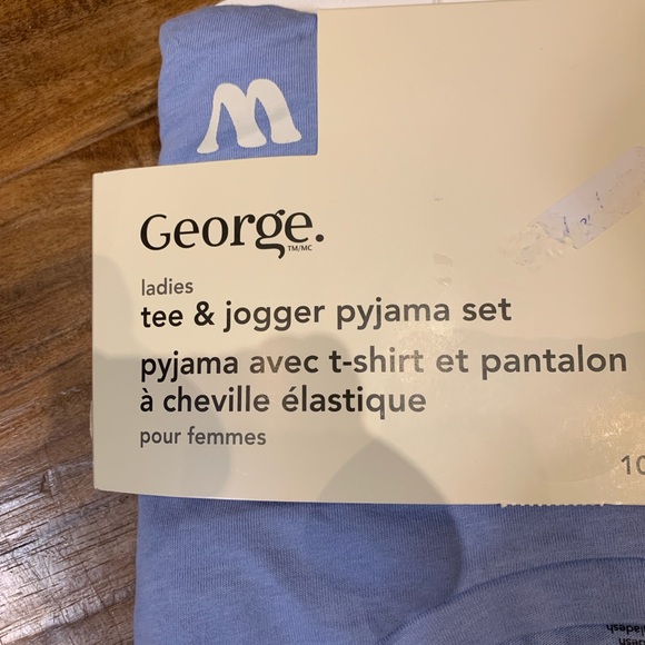 George Lavender Tee & Jogger Pajama Set NWT. 3X - Picture 2 of 8